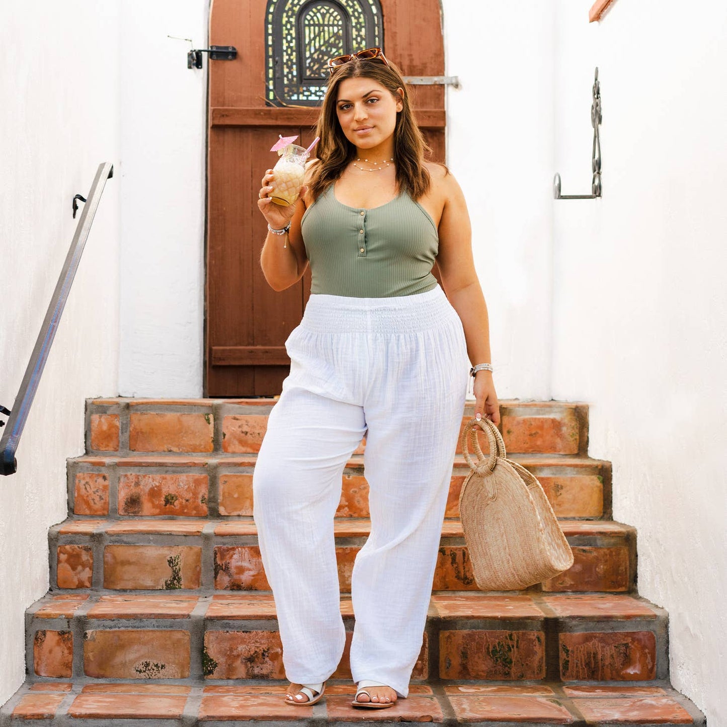 Fabro Flowy Cotton Pant