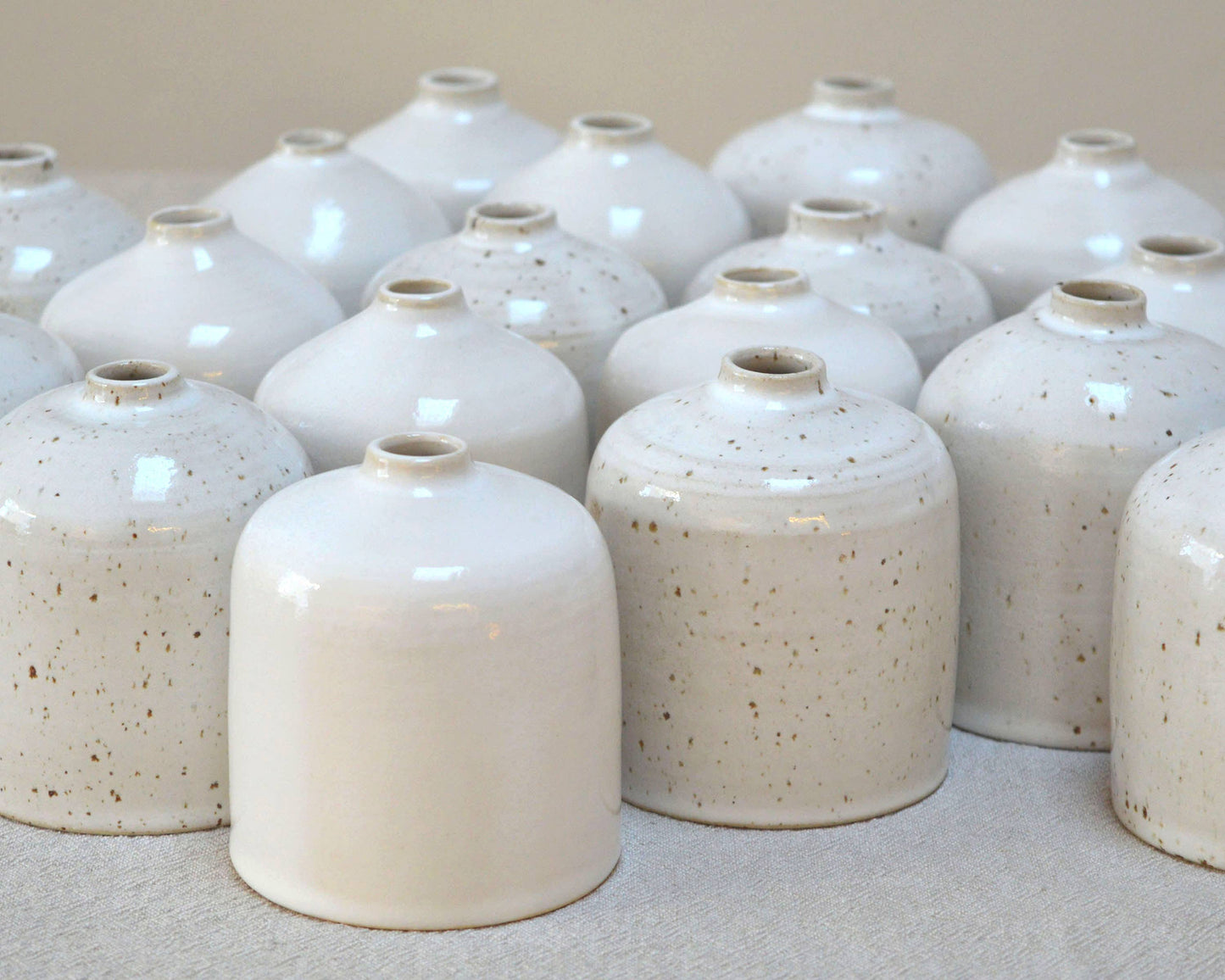 Dotted Ceramic Decorative Vase