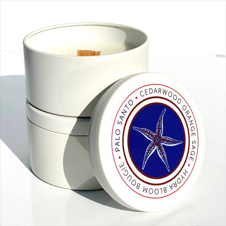 Palo Santo and Sage Green Soy Candle