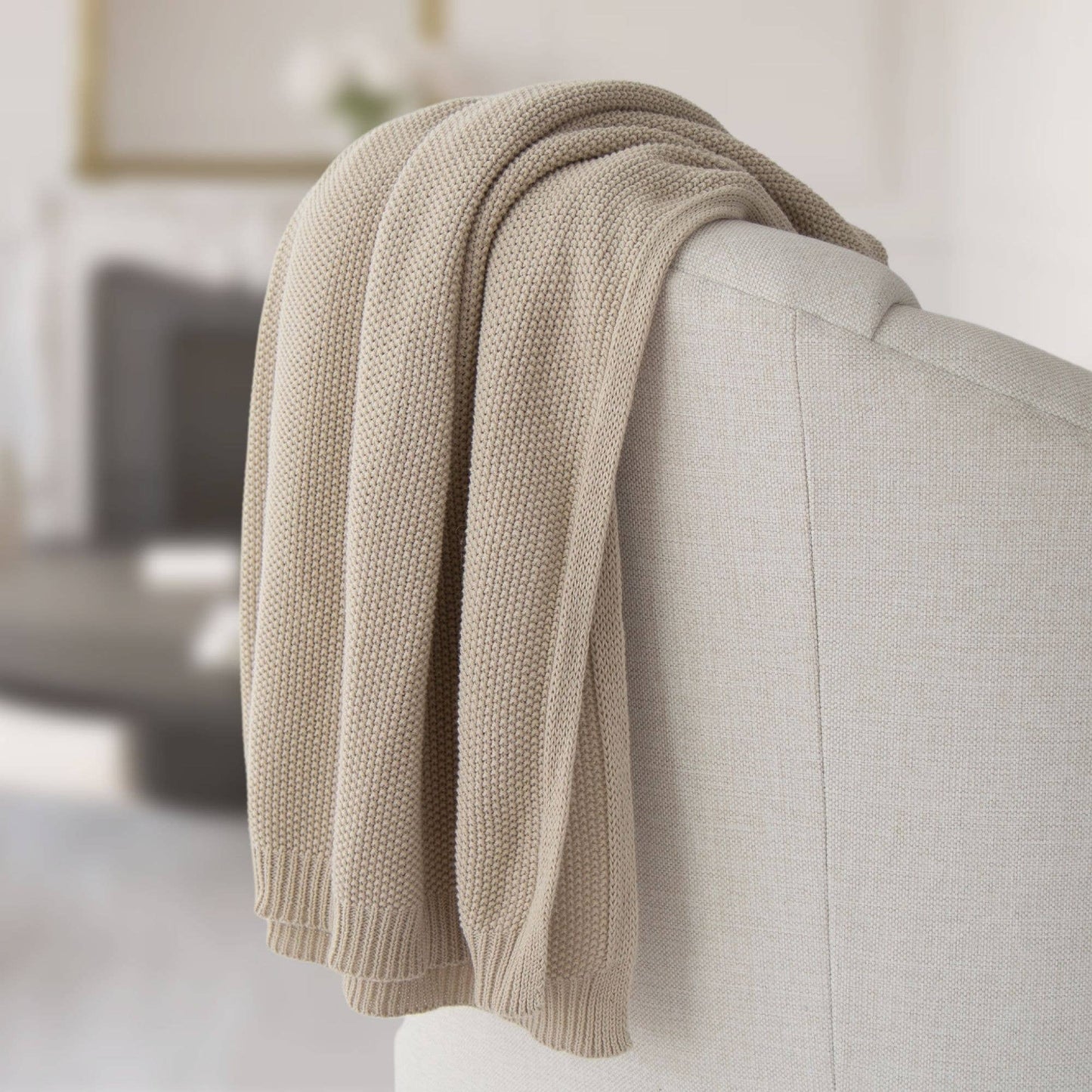 Cotton Knit Blanket