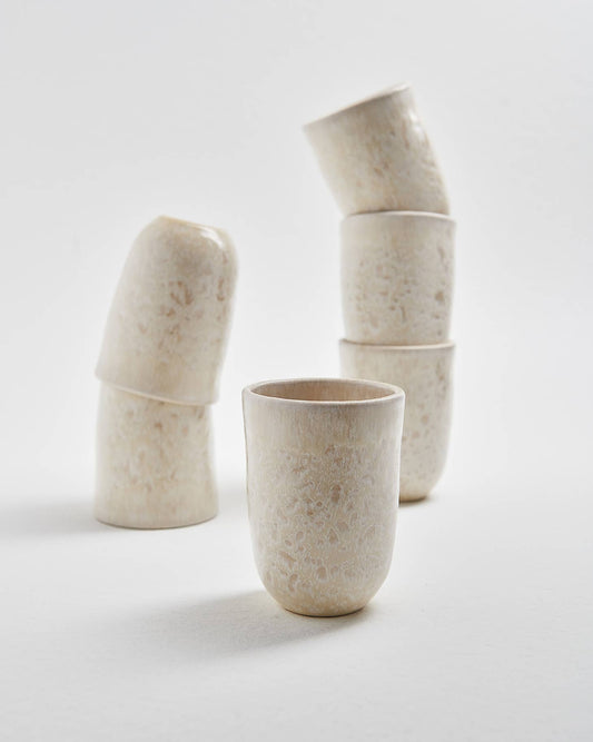Off White Turtle Cup