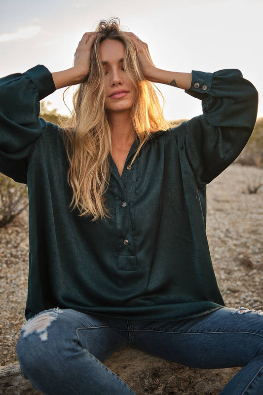 Naples Satin Blouse