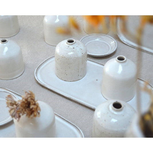 Dotted Ceramic Decorative Vase