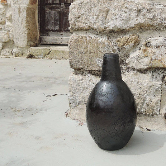 Matt Patina Vase Recycled Glass
