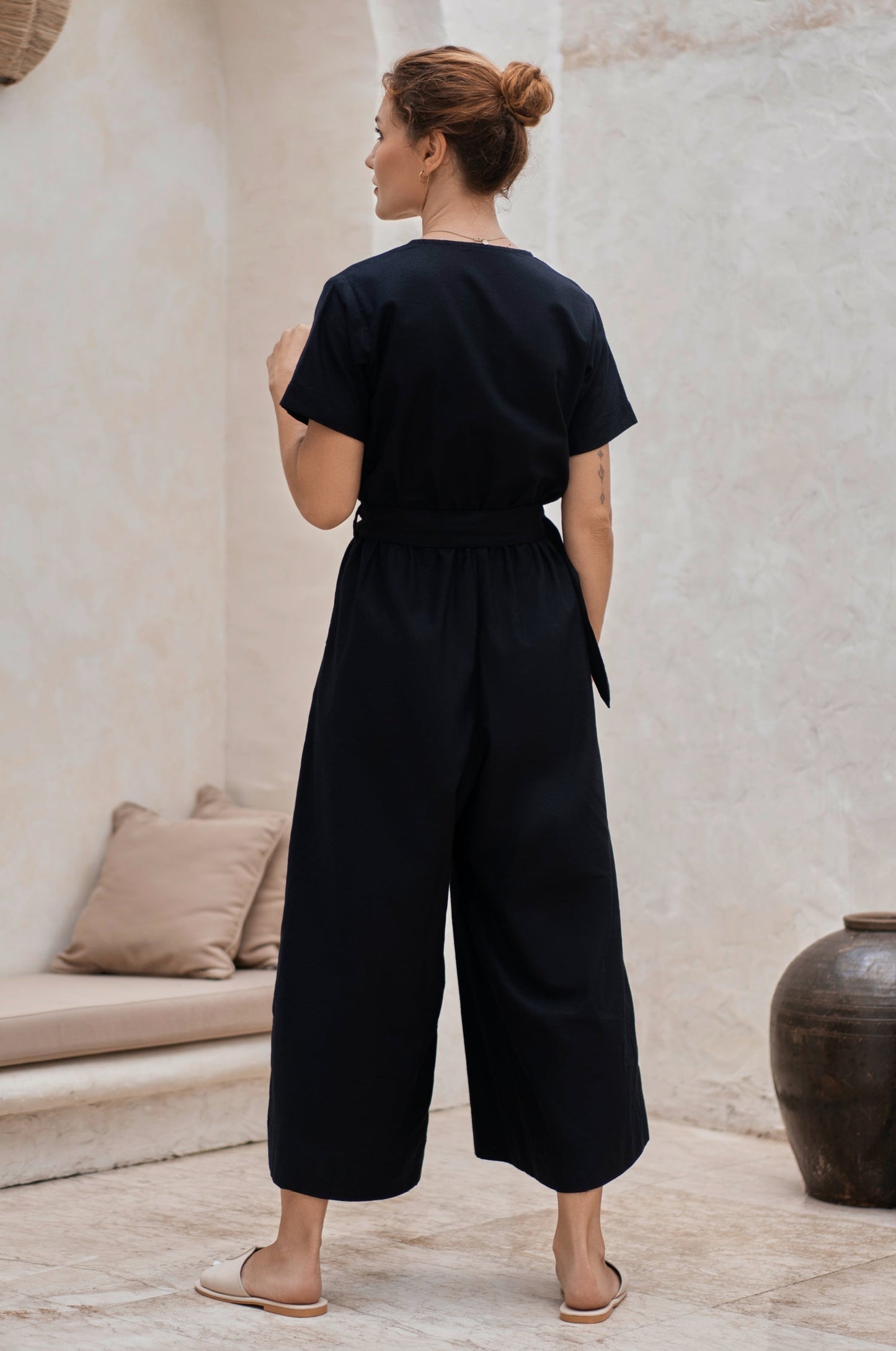 Afragola Linen Jumpsuit