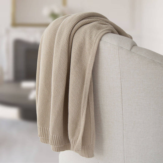 Cotton Knit Blanket