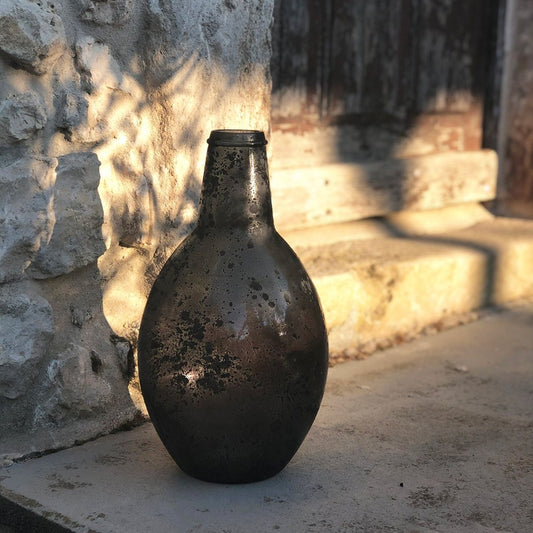 Matt Patina Vase Recycled Glass